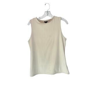 Express Beige Neutral Slimming Compression Body Contour Tank Top Size Large